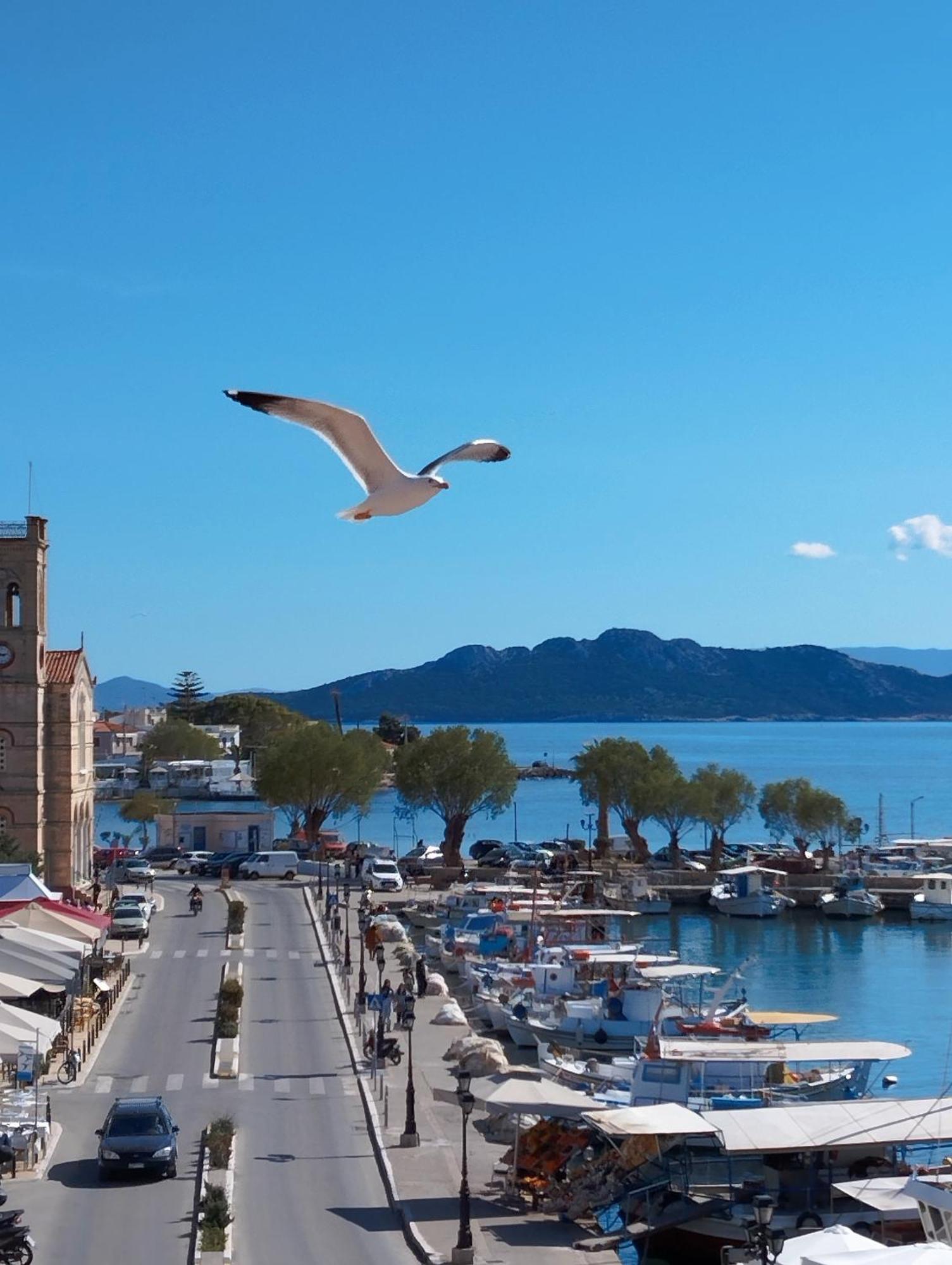 Aegina Port Apt 2-Διαμέρισμα Στο Λιμάνι Της Αίγινας 2 Zewnętrze zdjęcie